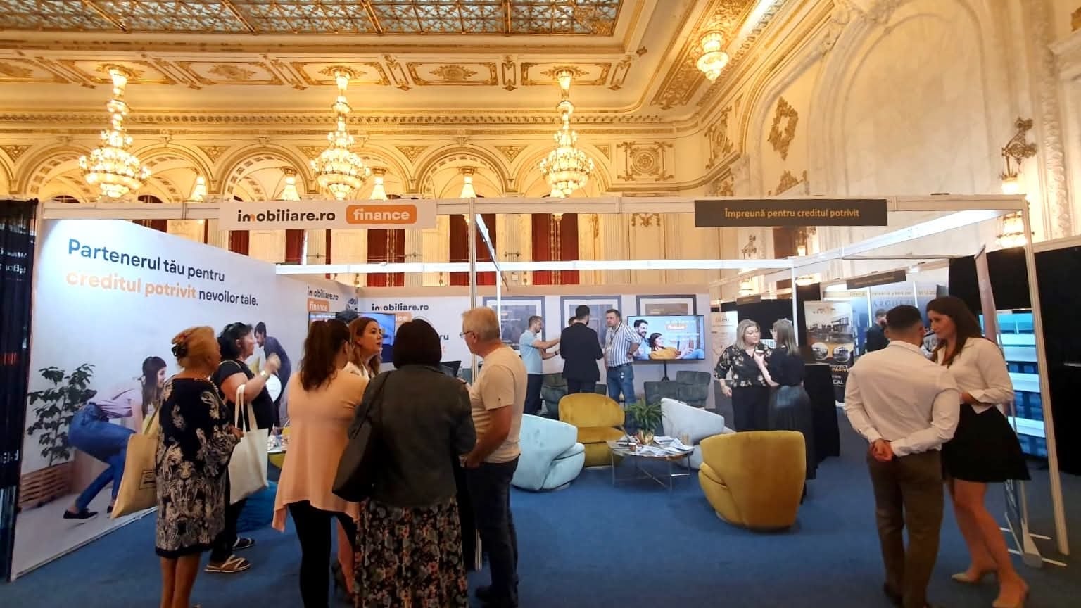 Imobiliare.ro Finance te așteaptă la Salonul Imobiliar București! Vino la cel mai mare eveniment de real estate din România și găsește creditul potrivit pentru viitoarea ta locuință